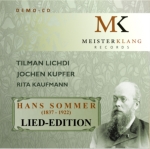Cover CD Hans Sommer
